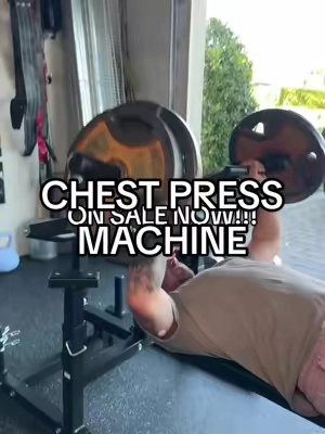 The best home gym addition!!! #chestpress #chestpressmachine #homegym #gym #exercise #shoulderpress #athomeworkout #exercisemachine #tiktokshopmusthaves #tiktokshopjumpstart #tiktokshopcreatorpicks #ttsdelightnow #tiktokshopnewarrivals #seasonalgems #giftguide #tiktokshoprestock #springtok #tiktokshopspringglowup 
