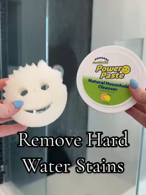Removed my hard water stains from my shower glass like a dream! #cleanhome #CleanTok #cleaningtiktok #cleaninghacks #cleaningmotivation #hardwaterstains #cleaningtips #ttshop #tiktokshopspringglowup #detergent 