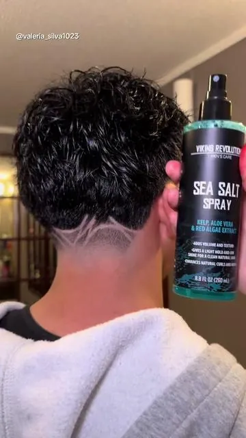 For all the guys who gets these haircuts, this product is a must grab! #seasaltspray #vikingsrevolution #texturedhair #volume #vikingseasaltspray #menscare #seasalt #menshaircut #haircut #cuhhh #siquemacuh #menshair #chevysilverado #cammedchevy #edgarcut 