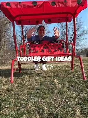 Tha ladybugs!!! 🐞😭 #toddlerswing #swingset #outdoortoys #toddlergiftideas #kidsgifts #eastergiftideas #springtok #summertoys #toddlergiftideas #creatorsearchinsights 