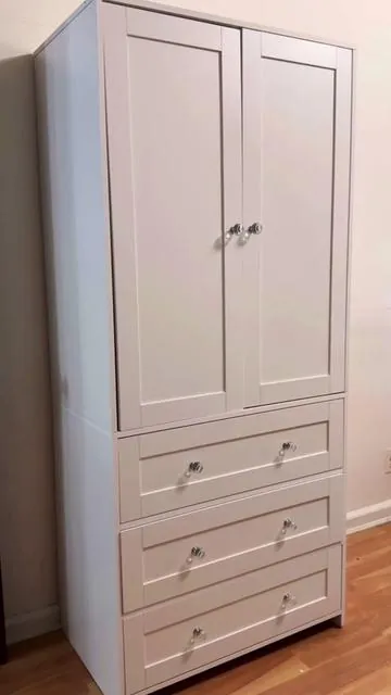 Mejora el almacenamiento de tu dormitorio con confianza y elegancia 👌😍 #armario #vowner #tiktokshop #clothescloset #armariodemadera #elegancia #hogar #fyp #vownerhome #mujeres #amasdecasa #mueblesdemadera 