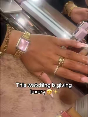 ✨ Time to shine! This gold & pink beauty is giving luxury vibes ⏳💖 Grab it now on flash sale before it’s gone! ⌚️🔥 #tiktokshop #goldwatch #goldaccessories #goldgirly #watch #timepiece #goldwatches #goldjewelryaesthetic #goldjewelry #TikTokshop #tiktokshopping  #ttsdelight #tiktokshopcreatorpicks #tiktokshopnewarrivals #tiktokshopjumpstart#tiktokshoprestock #tiktokshopspringglowup 