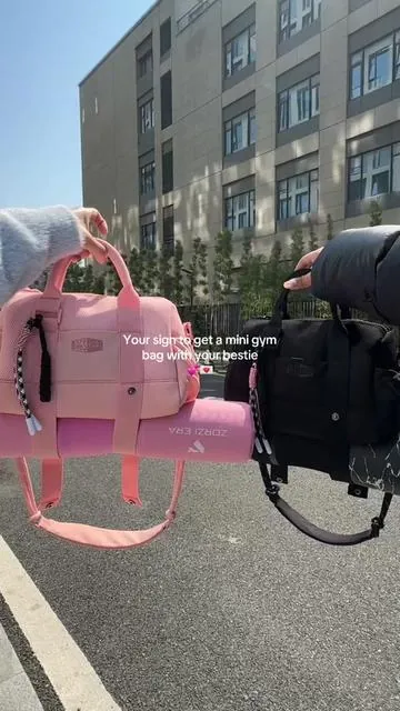 This bag can even holds my bar pad😱😱Aesthetic 💕#springbreak #springtok #springfashion #bagsmart #gymbag #minibag #minigymbag 