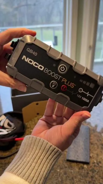 Never get stranded with a dead battery again! The NOCO jump starter delivers reliable power when you need it most. Don’t risk it with a knockoff—trust the real deal. #CarEmergency #JumpStarter #RoadsideReady #TikTokShopFinds #MustHave #emergency #deadbattery #jumpstart #battery #batterypack #men #husband #father #dadsoftiktok #garage #cars #gadget #tiktokshopcreatorpicks #giftguide #ttslevelup #ttsdelightnow #spotlightfinds #tiktokshopspringglowup #tiktokshoprestock #creatorboostcamp #tiktokshopmothersday #goalcrusher #ttshome #springtok @noco 