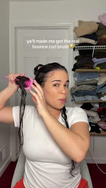 Bounce curl proved me wrong 😭 #bouncecurl #curlyhairroutine #longhair #tiktokshopspringglowup 