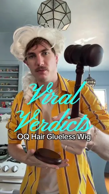 the people versus the OQ glueless wig #viralverdicts 