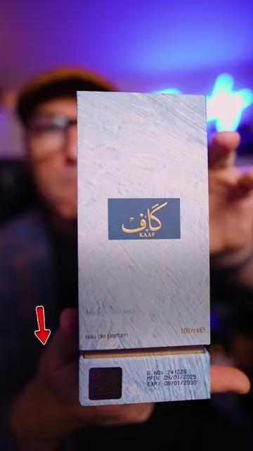 Ahmed Al Maghribi Kaaf EDP #perfumearabe #fraganciasarabes #ahmedkaaf @perfumeboxusa 