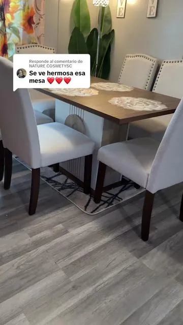 Respuesta a @NATURE COSMETYSC mesa de comedor #furniture #table #tiktokshop #perfumetiktok #ttslevelup #tiktokshopcreatorpicks #tiktokshoploveatfirstfind 