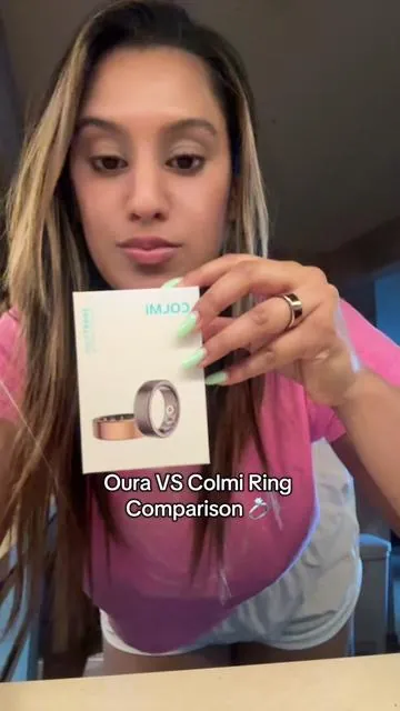 Get this ring while it’s on sale!! I’m obsessed 🤩💍 @COLMI  #colmiring #colmiringreview #ouraring #smartring #tiktokshopspringsale2025 #tiktokshopfinds #fyp 