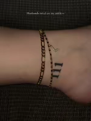 #initial #initialanklet #anklet 
