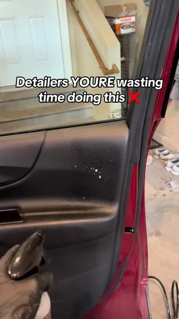 Time is money, if you’re a detailer consider investing into a steamer it’ll save you so much time on your interior details and helps remove tough build up and get into small cracks. #detailing #tipsandtricks #steamer #steamerbot #interiordetailing #business #smallbusiness #detailer #fyp #tiktokshop 