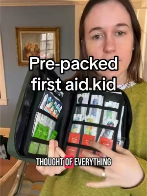 For those type B moms that are cosplaying as type A 💅🏻 #momlife #MomsofTikTok #firstaidkit #momhack #mommusthaves #firstaid 