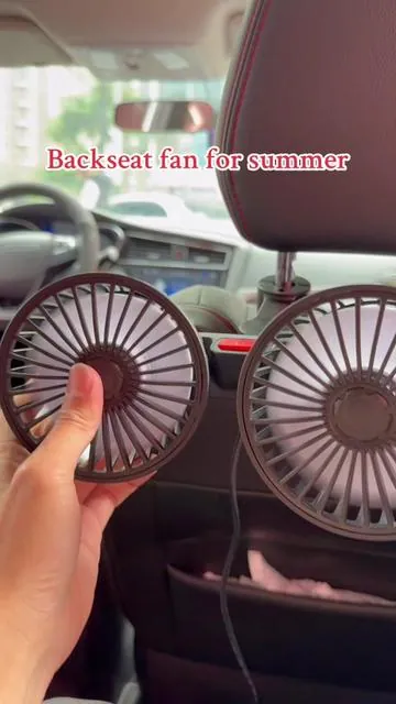 Don't miss out on this fan this summer! #fyp #tiktokshop #car #backseat #fan #TikTokShopspringglowup #spotlightfinds