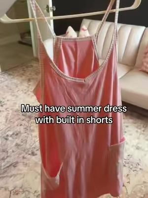 We won’t be flashing anyone todsy😅 #summerdress #summeroutfits #womensromper #summerromper #romperwithpockets #dresswithshorts 