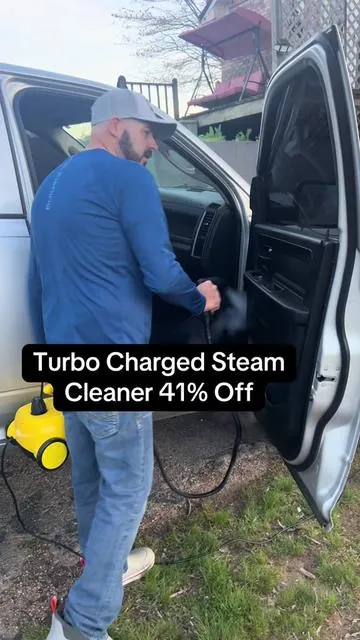There is clean, then there is steam clean!! This @Steambot Home Supplies will clean it all inside and outside! #steambot #steamcleaning #steamcleaner #steamclean #cleaningtiktok #cleaninghacks #cleaningtools  #treasurefinds #spotlightfinds #TTSLevelUp #cartok #tiktokshopspringglowup 