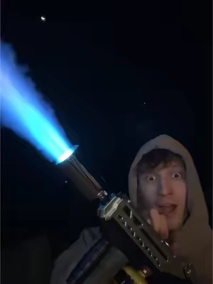 This is what happpens when you have adult money  #flamethrower #flamethrowers #fire #bbq #camp #campfire 