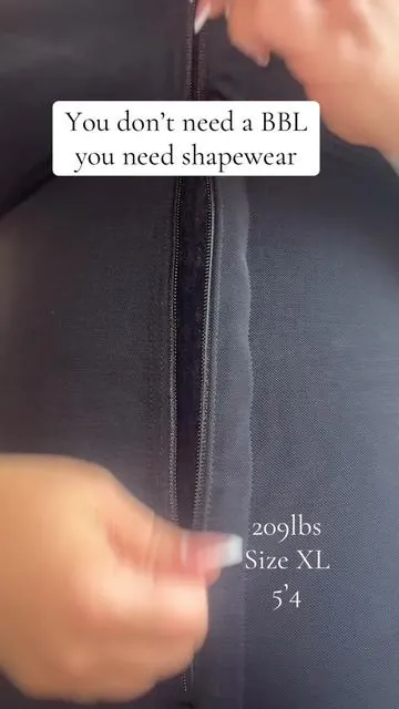 They checked off all the right boxes with this one @YIANNA Shapewear #yianna #shapewearreview #shapewearbodysuits #zippershapewear 