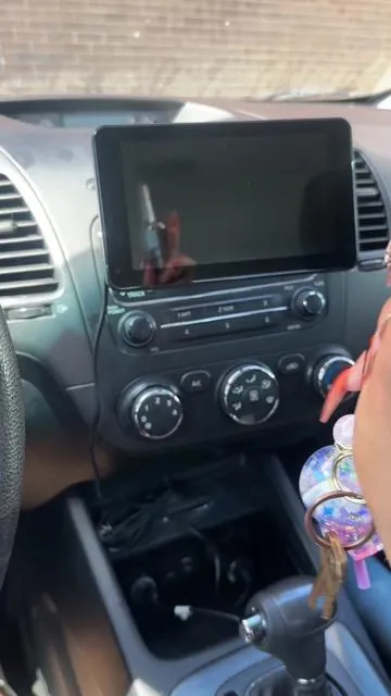 who’s idea was this? I love my new car 😭🤣  - #carplay #carscreen #carmakeover #carcleaning #carcleaning #caraccessories #car #carupgrades #newcar 