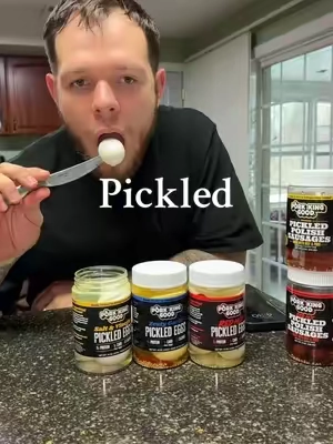 These eggs are delicious and definitely worth the buy!!  ##pickled##pickledsausage##fyp##pickledeggs##tasty##musttry##delicious##protein##proteinsnacks##TikTokShopCreatorPicks##tiktokshop##tts##giftguide##giftideas##giftsforher##giftsforhim##musthaves##tiktokshopRestock##TTSDelightNow##spotlightfinds##giftidea##tiktokshopmothersday##springtok