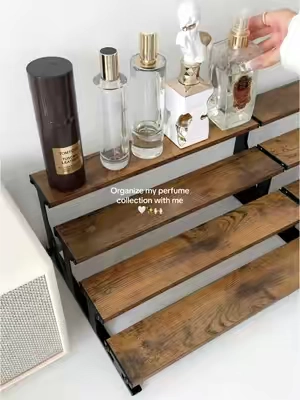 #perfumeorganizer #woodendisplay  #perfumeorganization #perfumestand #organize #organizewithme #tiktokshop #tiktokshopfinds 