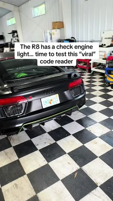 Problem solved😎 #stangry #codereader #scannertool #carcommunity #cardiagnostic #carsoftiktok #checkenginelight #r8 #audir8 