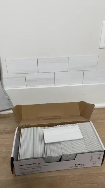 100 peel & stick tiles #tiktokspringglowup #tiktokshopspringsale #tiktokshopping #springtok #tiktokshop #springglowup #tiktokshopspringglowup #tiktokshopfinds #ttslevelup #tiktokshoprestock #HomeRefresh #TikTokShopMemorialDay #tiktokshopMothersDay #Tiktokshoprestock #project #tiles #peelandstick 