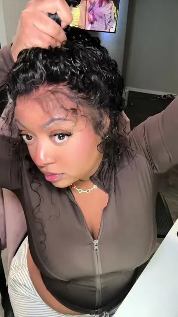 #creatorsearchinsights @Ashimarywig @Ashimary Hair Beauty #ashimaryhair #waterwave #ashimarypullgo #360wig #fyp #ashimaryinvisistrapplus #gluelesswig 