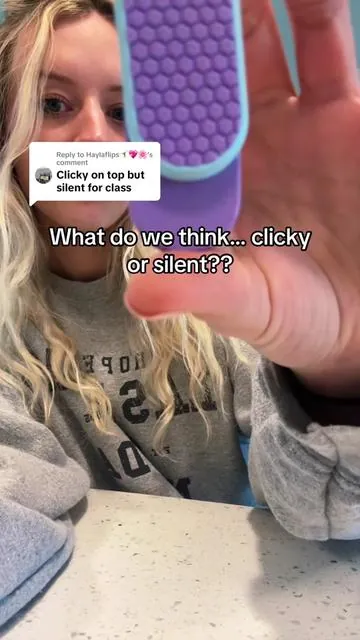 Replying to @Haylaflips🤸‍♀️💖🌸 one of each plz #fidget #fidgetasmr #asmr #clicky #clickykeyboard #fidgettoy #fidgets #fidgetfun 