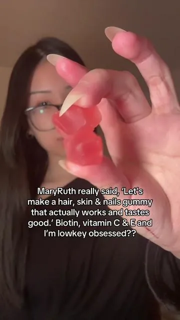 long hair, glowing skin, long nails for this summer🤭✨☀️#maryruthsorganics #hairskinnails #glowuptips #longnails #longhair #clearskin #maryruthsvitamins #biotin 