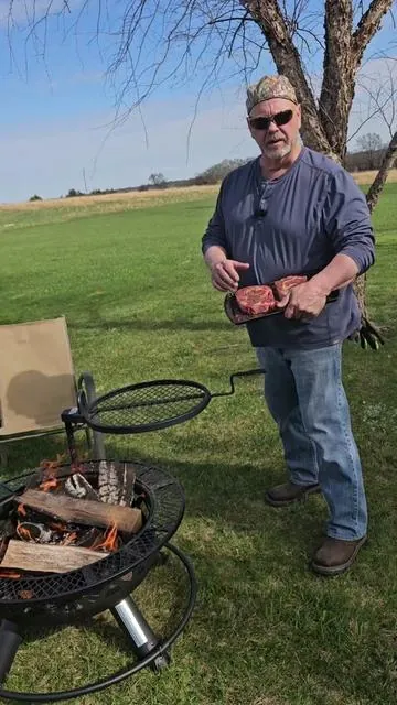 Fire pit bbq grill.  #bbq #grill #outdoors 
