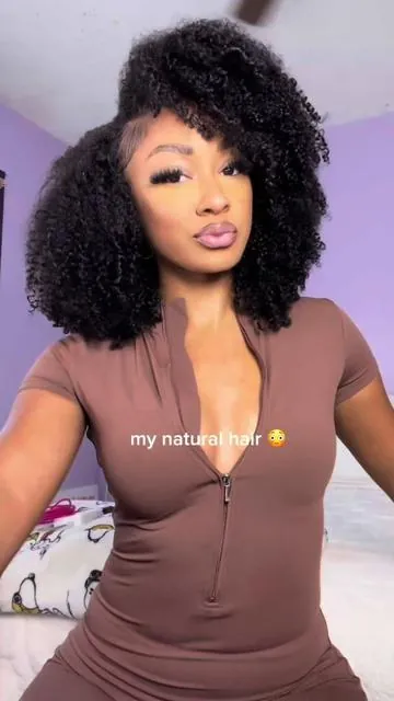 so realistic!!! 🤭#vpartwig #oqhair #wiginstall #type4hair @oqhairshop @oqhairofficial @OQHAIR 