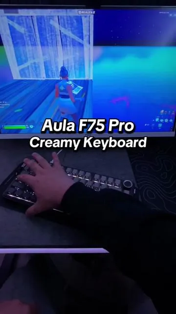 Aula F75 Pro Creamiest Keyboard Right Now!! @Aula #keyboardasmr #keyboard #keyboards #aula #aulakeyboard #aulaf75 #creamykeyboard #tiktokshop #tiktokshopkeyboard 