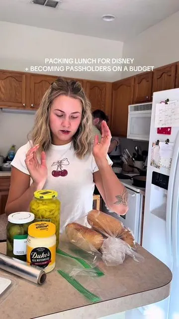 packing subs is so nostalgic for meeee - also chatting how we’re becoming passholders of a tight budget! #toddlerlearning #toddlermom #toddlermomlife #disneypassholder #disneyworld #magickingdompark #disneyhacks #disneyday #disneyparks #momvlog #momonabudget #momtok 