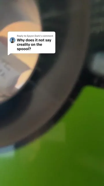 Replying to @Epyon Dark It’s Crealitys company!! Super affordable while this way build the brand! #3dprinting #filament #3dprint #3dprinter #creality 