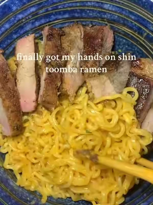 worth the hype #shinramen #toomba #spicyramen #koreanramen #ramenreview #ramenhaul #kfoodlover #tiktokmademebuyit #tiktokshopfinds #easymeals #ramennoodles #tiktokshoprestock #creatorsearchinsights 
