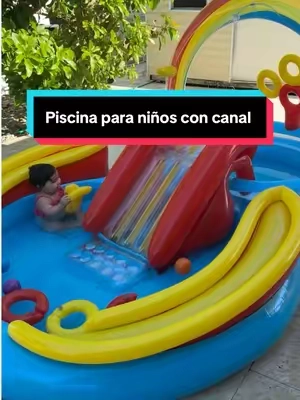 Abu tenia la mejor sorpresa para mi bebe! Una piscina inflable con canal y muchísimo entretenimiento #kidsslide#slidepool#kidspool#inflatablepool#inflatableslidepool#piscinainflable#piscinaconcanalinflable#piscinadeniños#kidsentertainment#toddleroutdooractivities#toddlerpool 