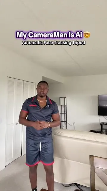 Smart 360° Face Tracking Tripod.  So cool!  Turns into a selfie stick too!  🤯#contentcreator #facetracking #tripod #tripodstand #selfiestick #selfiesticktripod #creatorsearchinsights  Best Tripod For Content Creators.  