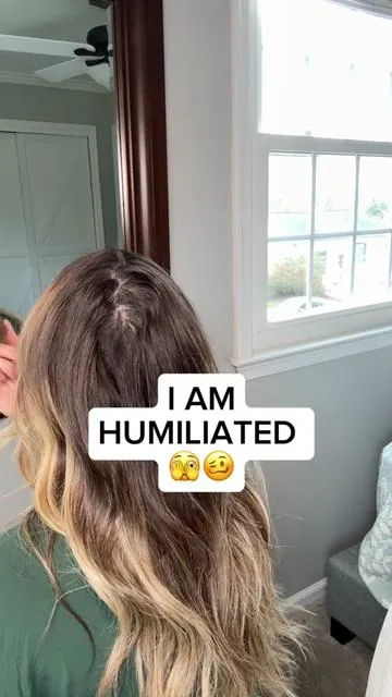 who would let me walk around like this?! The one thing I can’t stand about my hair is this back part cowlick but this hack is a lifesaver!! Love the lift I get without any stiffness and keeps that cowlick from coming out! @Color Wow Hair #cowlick #rootlift #hairhacks #hairproblems #haircare #hairstylingtips #hairtricks #volumizedhair #blowouttips