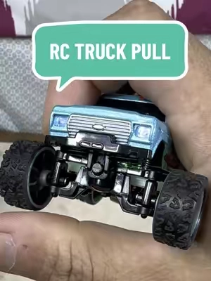 was towing full-size toy cars with this little monster truck — the power on this thing is wild for the size. Rechargeable, metal build, ready to race. #springjoy #TTSDelightNow #tiktokshopspringglowup #springtok #refreshyourspace #ttslevelup #pullpowerrc #rcmadness #toytowking 