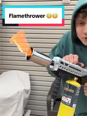What adult money makes me buy… #flamethrowers #flamethrower #cook #campfire #firestarter 