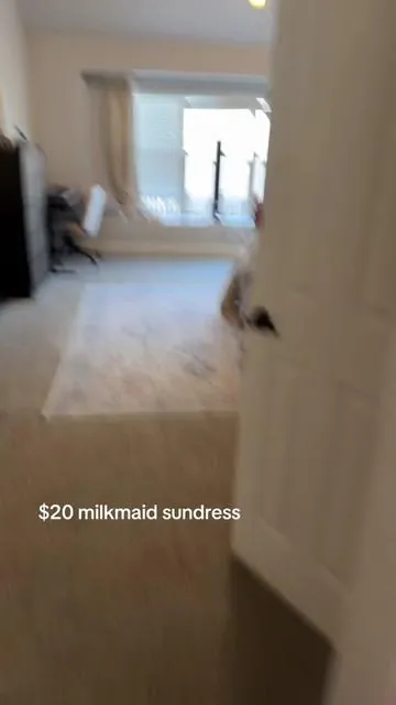 Gen z Are we really clubbing in milkmaid sundresses please someone let me know #dress #dresses #outfitinspo #summerdress #springdress #ootdfashion *pricesmayvary #momtok #millenialsoftiktok 