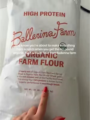 about to become a house wife from scratch #ballerinafarm #sourdoughbread #sourdough #bread #breadtok 