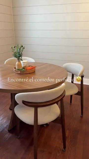 Así va quedando el área del comedor en casa 🏡 #homehacks #diningtable #diningroom #tribesigns #sahmsoftiktok #homedecoration 