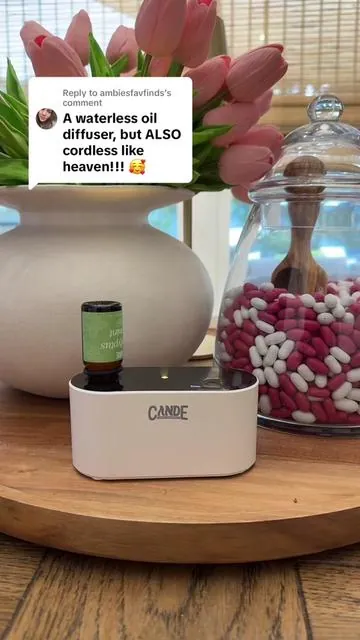 Replying to @ambiesfavfinds  The best wireless diffuser ever! @CE Craft Company  #oildiffuser #waterless #wireless #oils #diffuser #essentialoil #smellsgood 