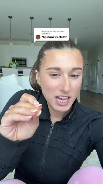 Replying to @ashleyholston you’re right a nip nook is clutch and you deserve to have your nips protected 👏🏼👏🏼👏🏼 #cakesbody #stickyNOTicky #faq 