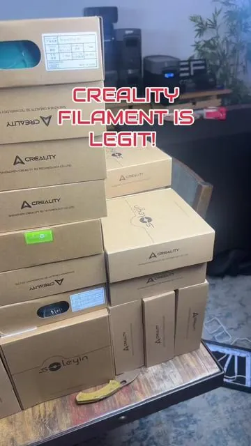 @Creality official US #filament #pla #3d #3dprinting #creatorsearchinsights 