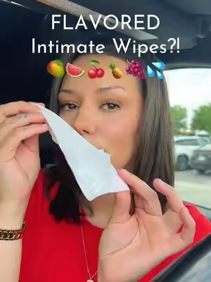 Stay smelling & tasting fresh with these intimate wipes!! ✨ #intimatecare #intimatewipes #sweetums #flavoredwipes 