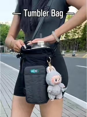 Perfect gift idea🙌🏻 Click the yellow cart to check out the details 🥳#bagsmarttravel #shopvideocarnival #bagsmart #cutebag #tumblerbag #mothersday #mothersdaygift 