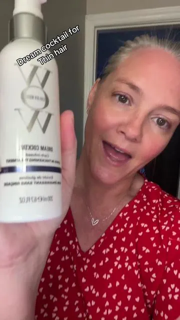 Wow products are my absolute favorite for volume and thickness #hair #hairtok #haircare #thinhair #wow #colorwow @Color Wow Hair 