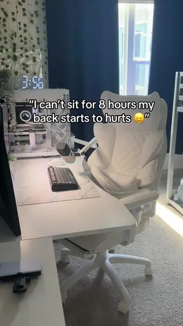 Highly recommend if your back hurts 👆 #chair #officechair #ergonomicchair #desk #office #ergonomic 